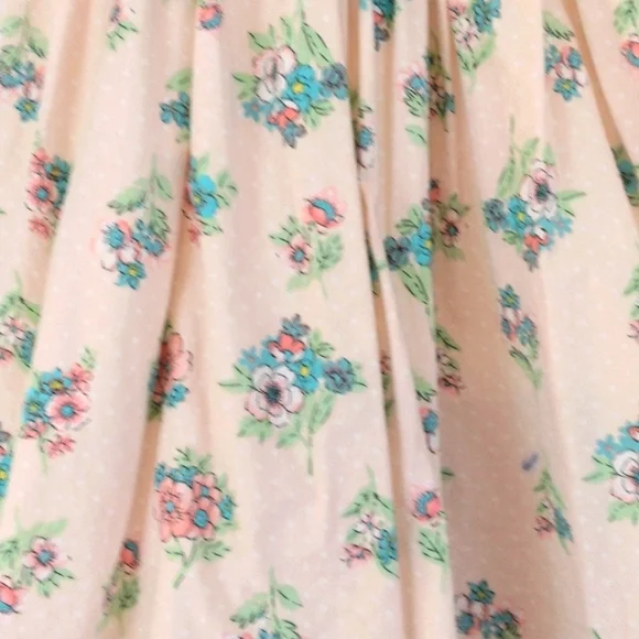 Laura Ashley London Pink Floral Dress Size 6 - Picture 3 of 10